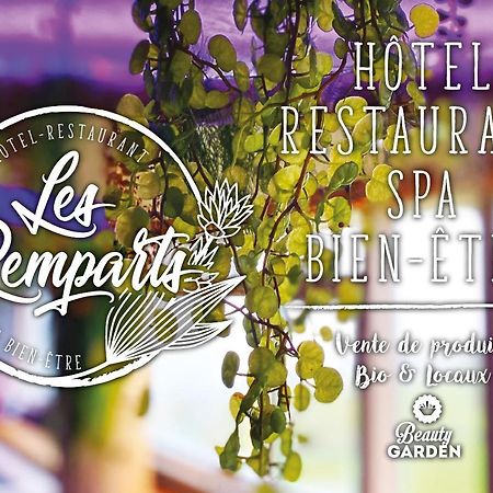 Logis Hotel Restaurant & Spa Les Remparts サレ エクステリア 写真