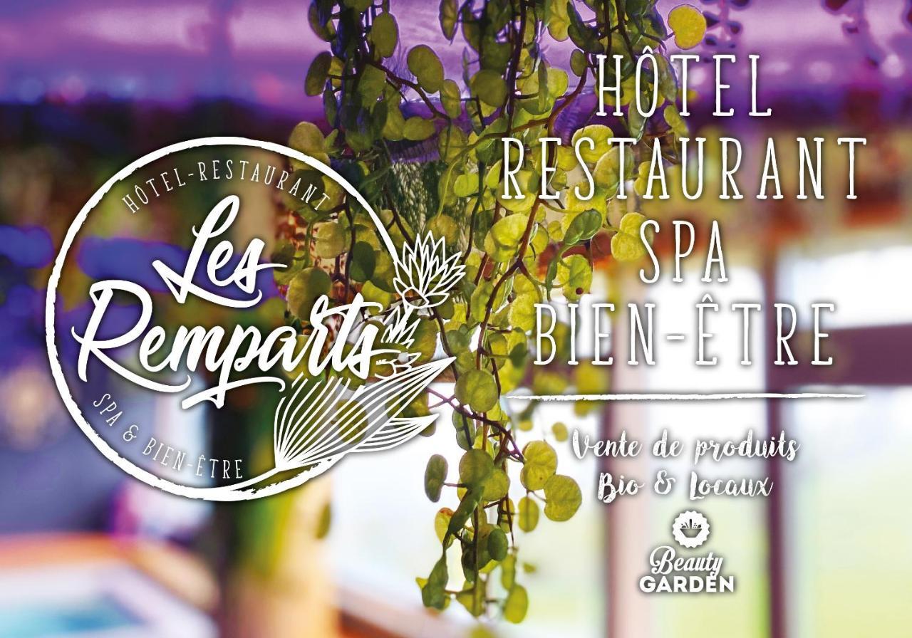 Logis Hotel Restaurant & Spa Les Remparts サレ エクステリア 写真