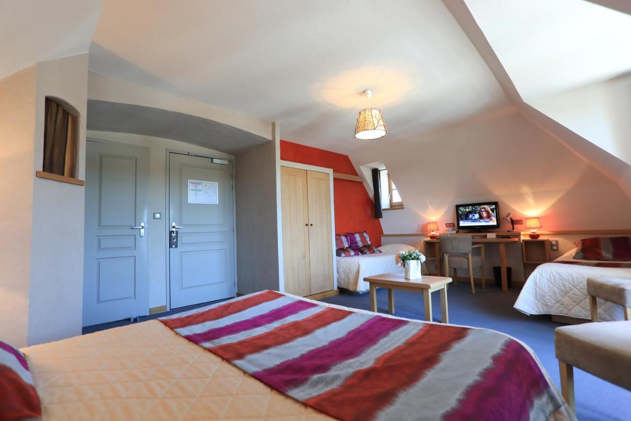 Logis Hotel Restaurant & Spa Les Remparts サレ エクステリア 写真