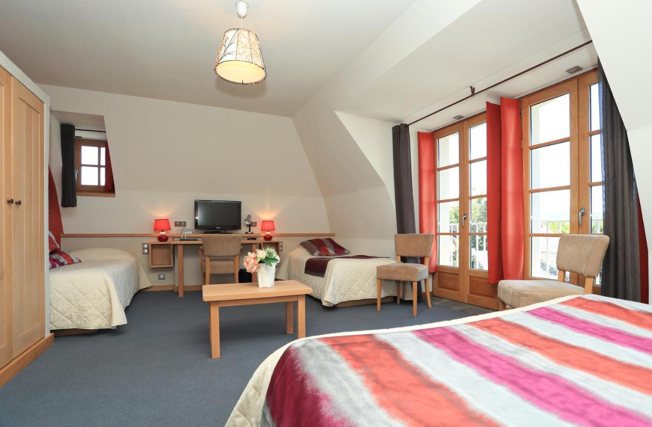 Logis Hotel Restaurant & Spa Les Remparts サレ エクステリア 写真
